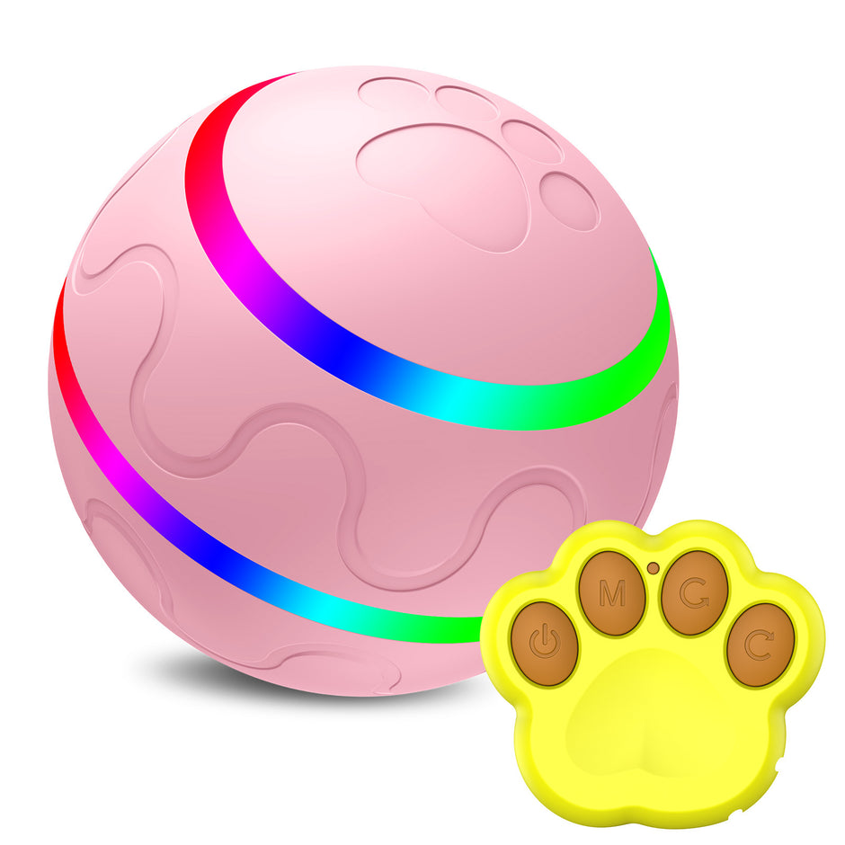 Cat Wicked Ball Toy Intelligent Self Rotating Ball