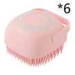 Silicone Massage Brush Cleaning Tool Comb For Pets