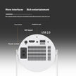 Portable Projector For Home Use 180 Degrees Angle Automatic Focus