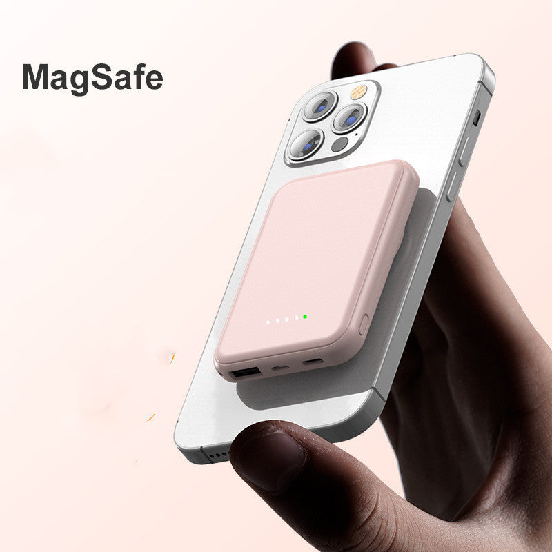 Mini Fast Magnetic Wireless Power Bank 5000 MAh