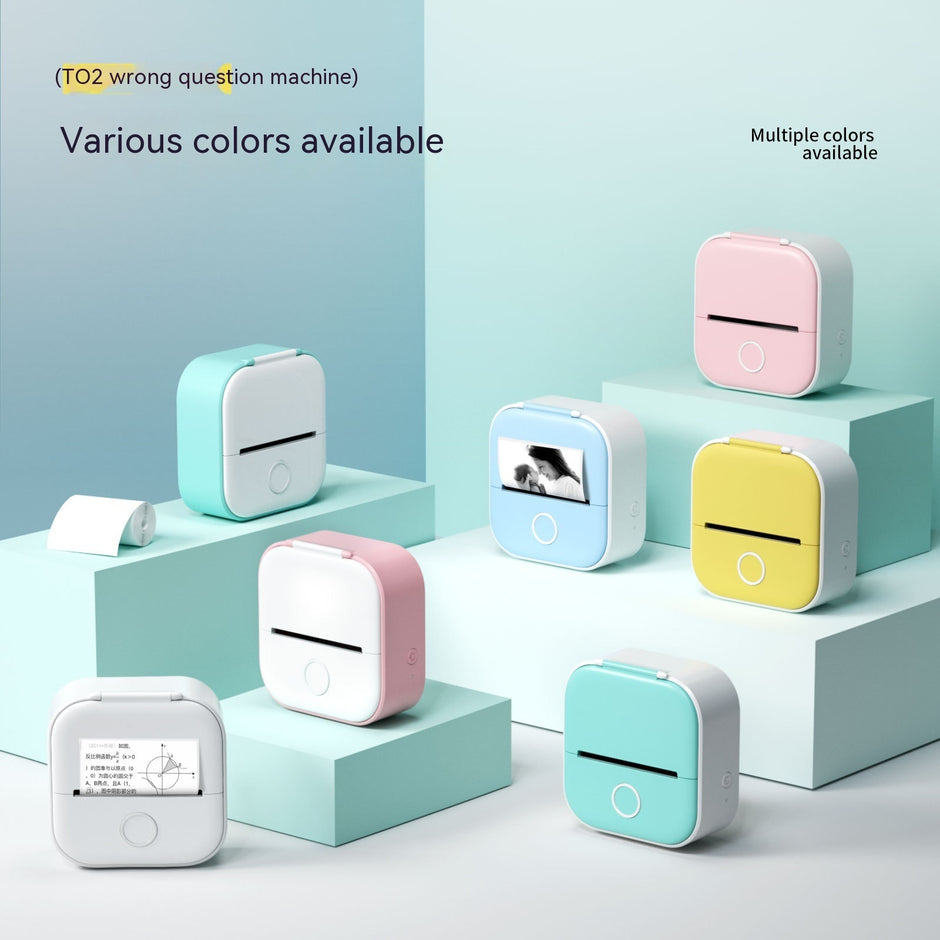 Portable Mini Thermal Label Printer Home Bluetooth-compatible