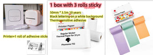 Portable Mini Thermal Label Printer Home Bluetooth-compatible