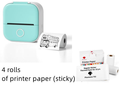 Portable Mini Thermal Label Printer Home Bluetooth-compatible