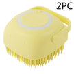 Silicone Massage Brush Cleaning Tool Comb For Pets
