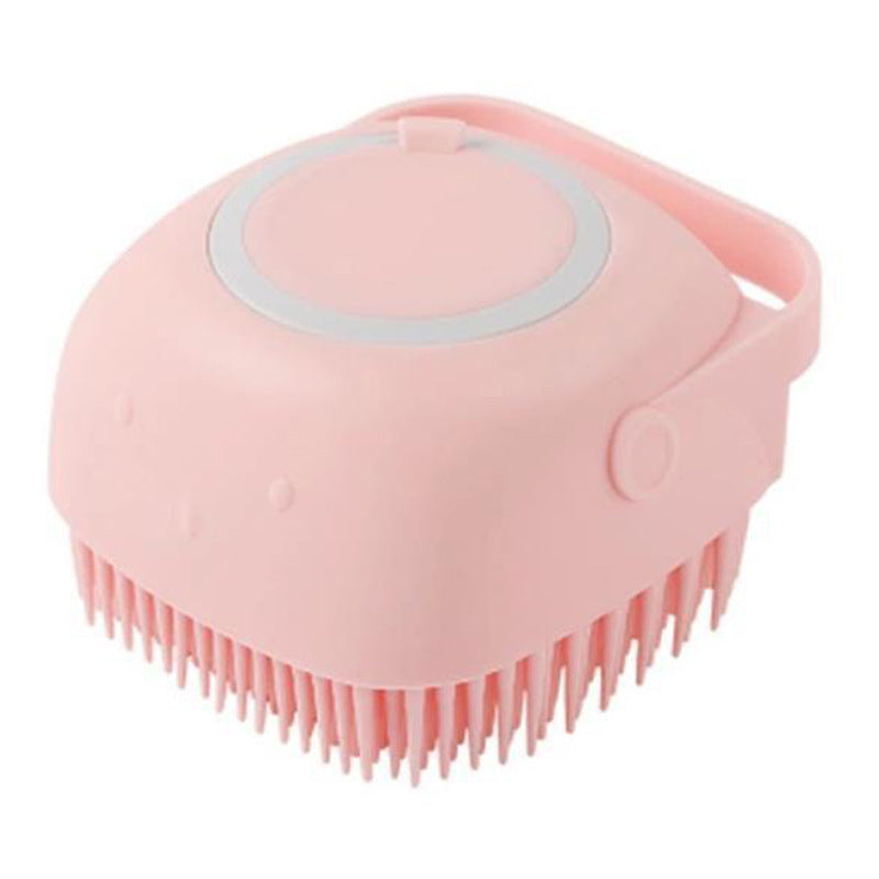 Silicone Massage Brush Cleaning Tool Comb For Pets