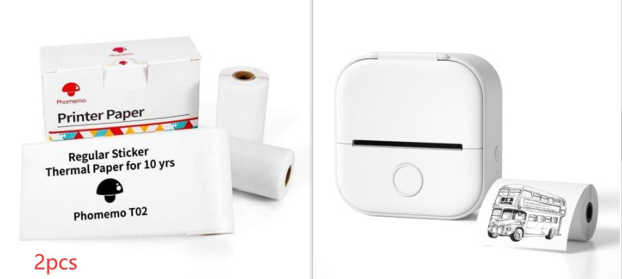 Portable Mini Thermal Label Printer Home Bluetooth-compatible