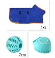 Silicone Massage Brush Cleaning Tool Comb For Pets
