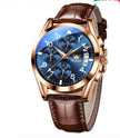 OLEVS Luxury Mens Watches Waterproof Quartz