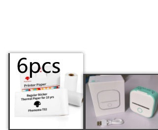 Portable Mini Thermal Label Printer Home Bluetooth-compatible