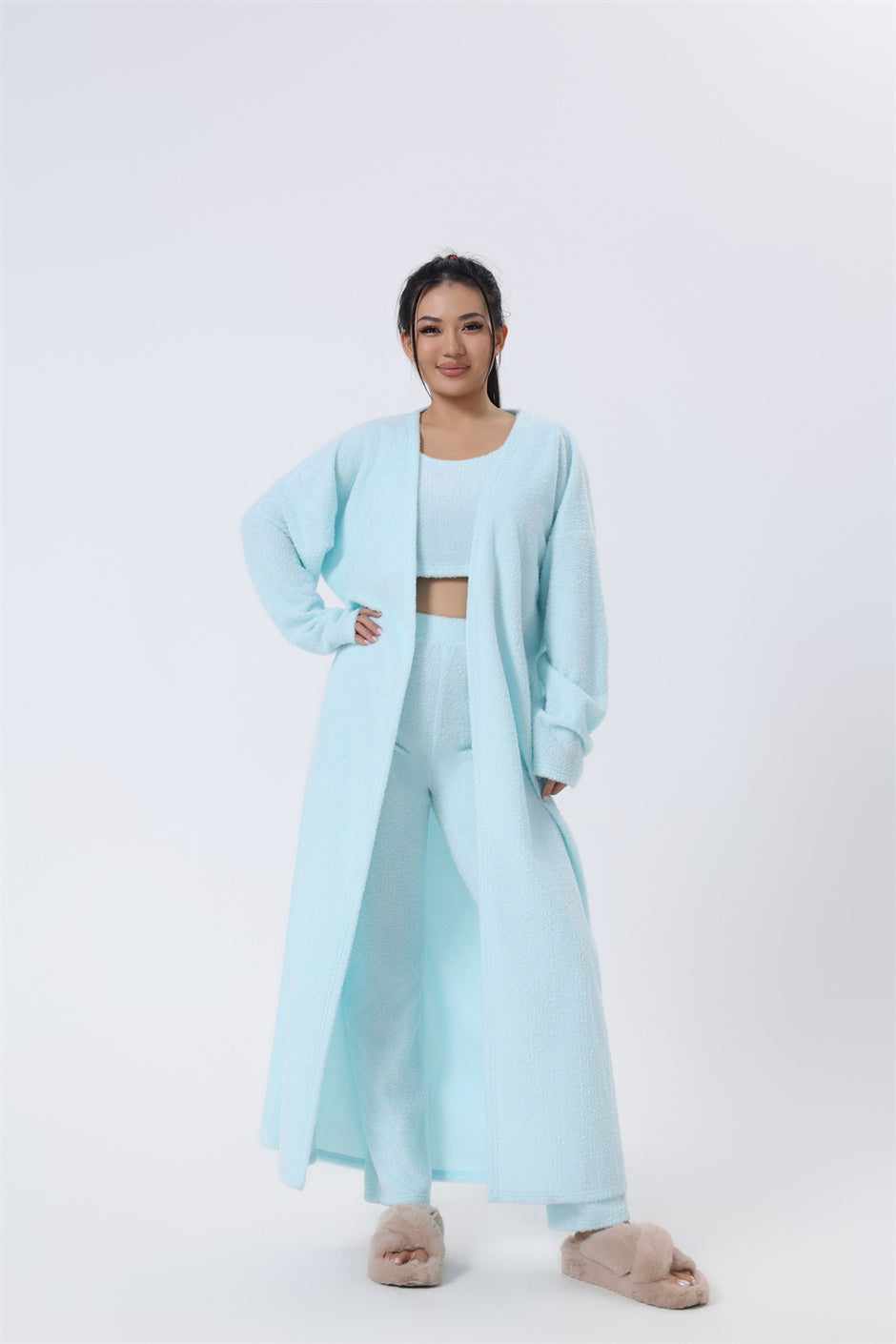 Cozy Pajama Set, Cute Loungewear Matching Pant Sets