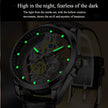 Skeleton Automatic Quartz Watch Gold Man Watch