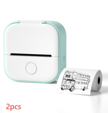 Portable Mini Thermal Label Printer Home Bluetooth-compatible