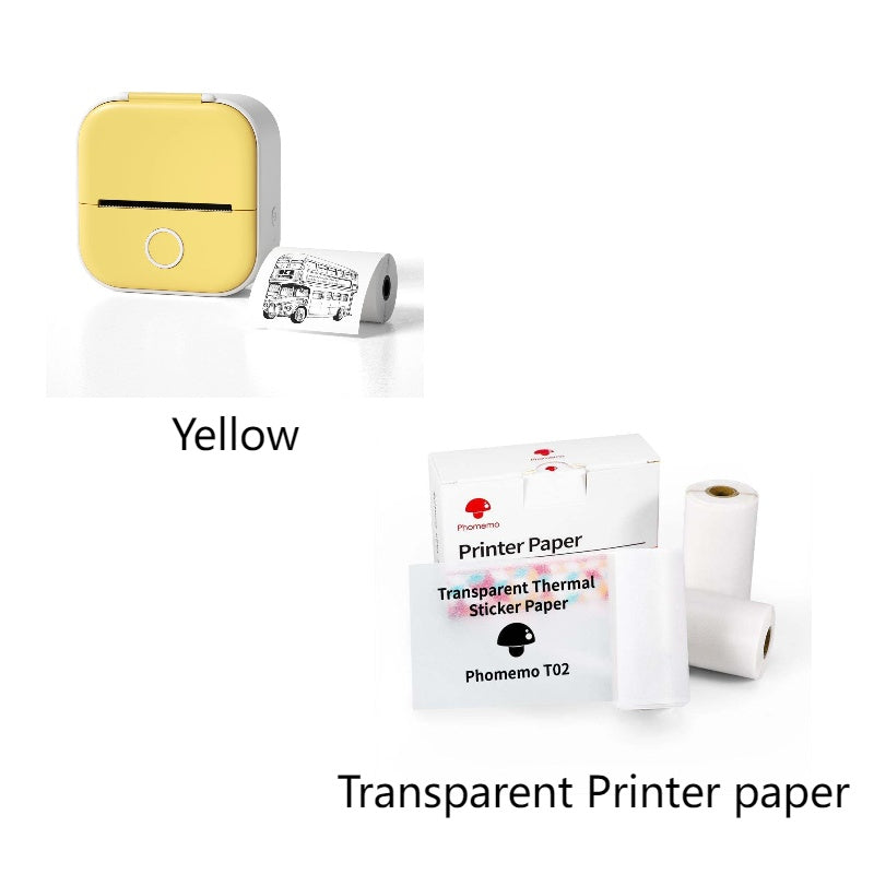 Portable Mini Thermal Label Printer Home Bluetooth-compatible