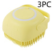 Silicone Massage Brush Cleaning Tool Comb For Pets