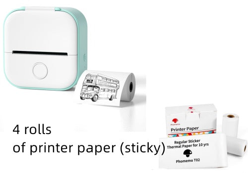 Portable Mini Thermal Label Printer Home Bluetooth-compatible