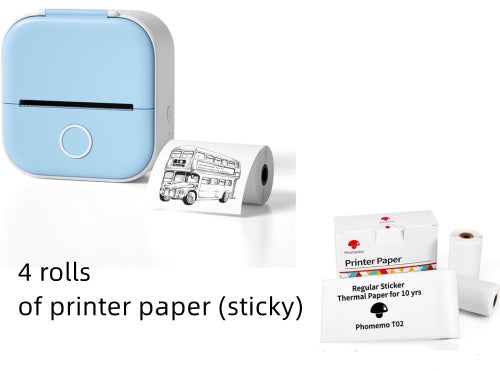 Portable Mini Thermal Label Printer Home Bluetooth-compatible
