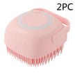 Silicone Massage Brush Cleaning Tool Comb For Pets