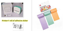 Portable Mini Thermal Label Printer Home Bluetooth-compatible