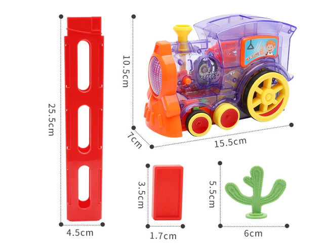 Domino Baby Train Toy Car Puzzle