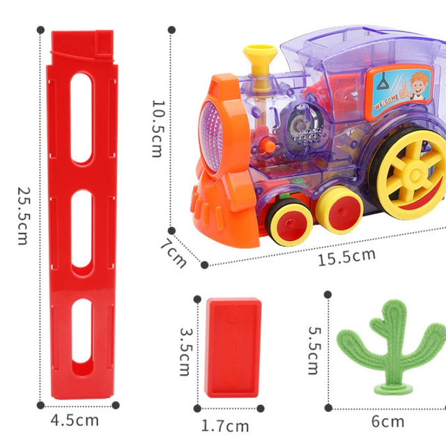 Domino Baby Train Toy Car Puzzle