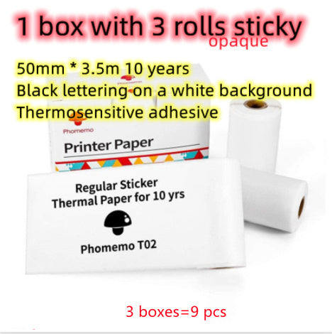Portable Mini Thermal Label Printer Home Bluetooth-compatible