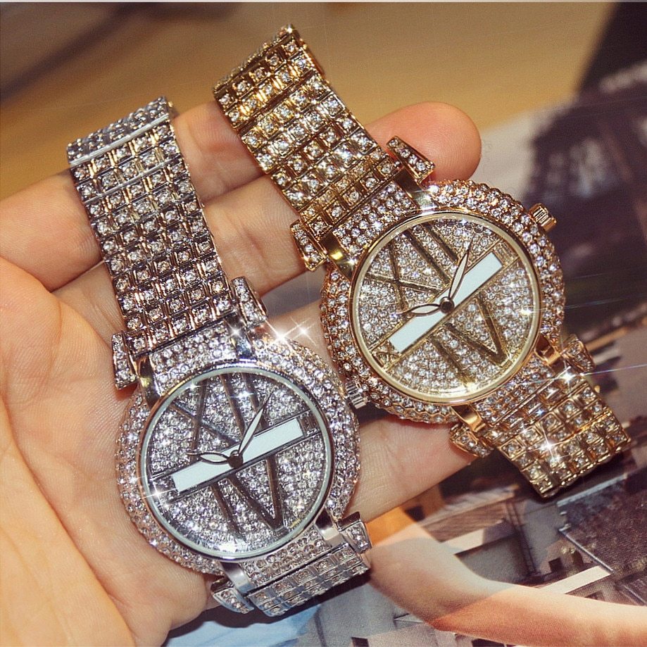 Luxury Diamond Women Watch Design Quartz