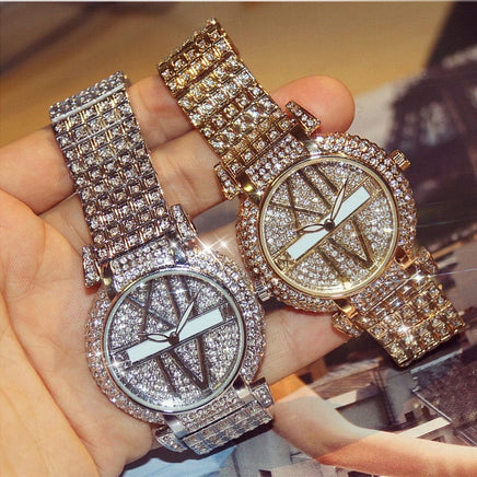 Luxury Diamond Women Watch Design Quartz