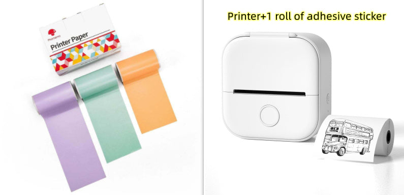 Portable Mini Thermal Label Printer Home Bluetooth-compatible