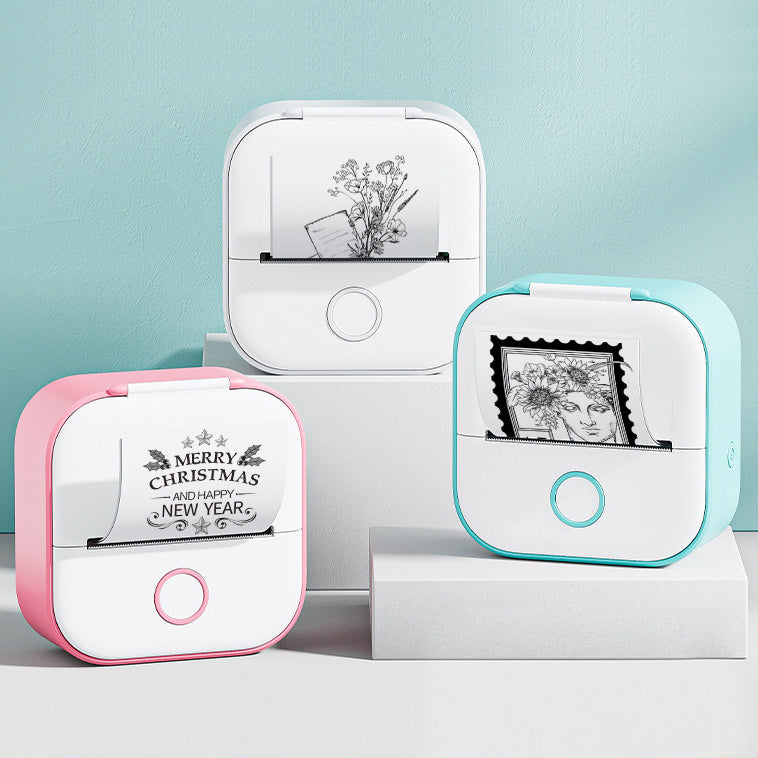 Portable Mini Thermal Label Printer Home Bluetooth-compatible