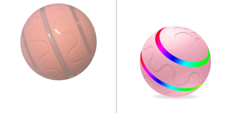 Cat Wicked Ball Toy Intelligent Self Rotating Ball