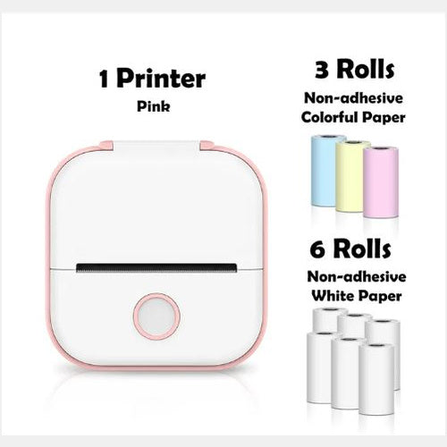 Portable Mini Thermal Label Printer Home Bluetooth-compatible