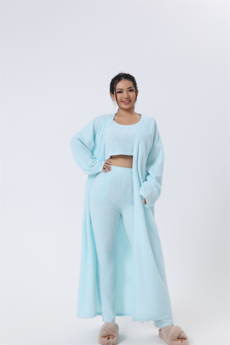 Cozy Pajama Set, Cute Loungewear Matching Pant Sets