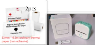 Portable Mini Thermal Label Printer Home Bluetooth-compatible