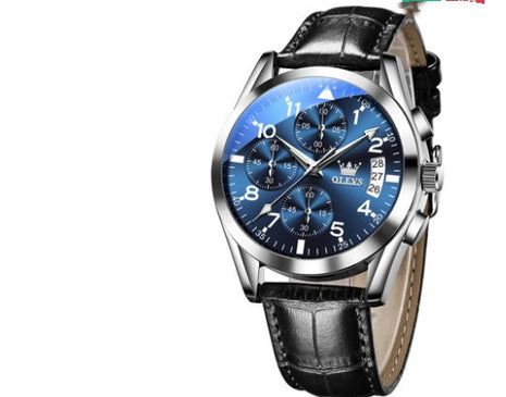 OLEVS Luxury Mens Watches Waterproof Quartz
