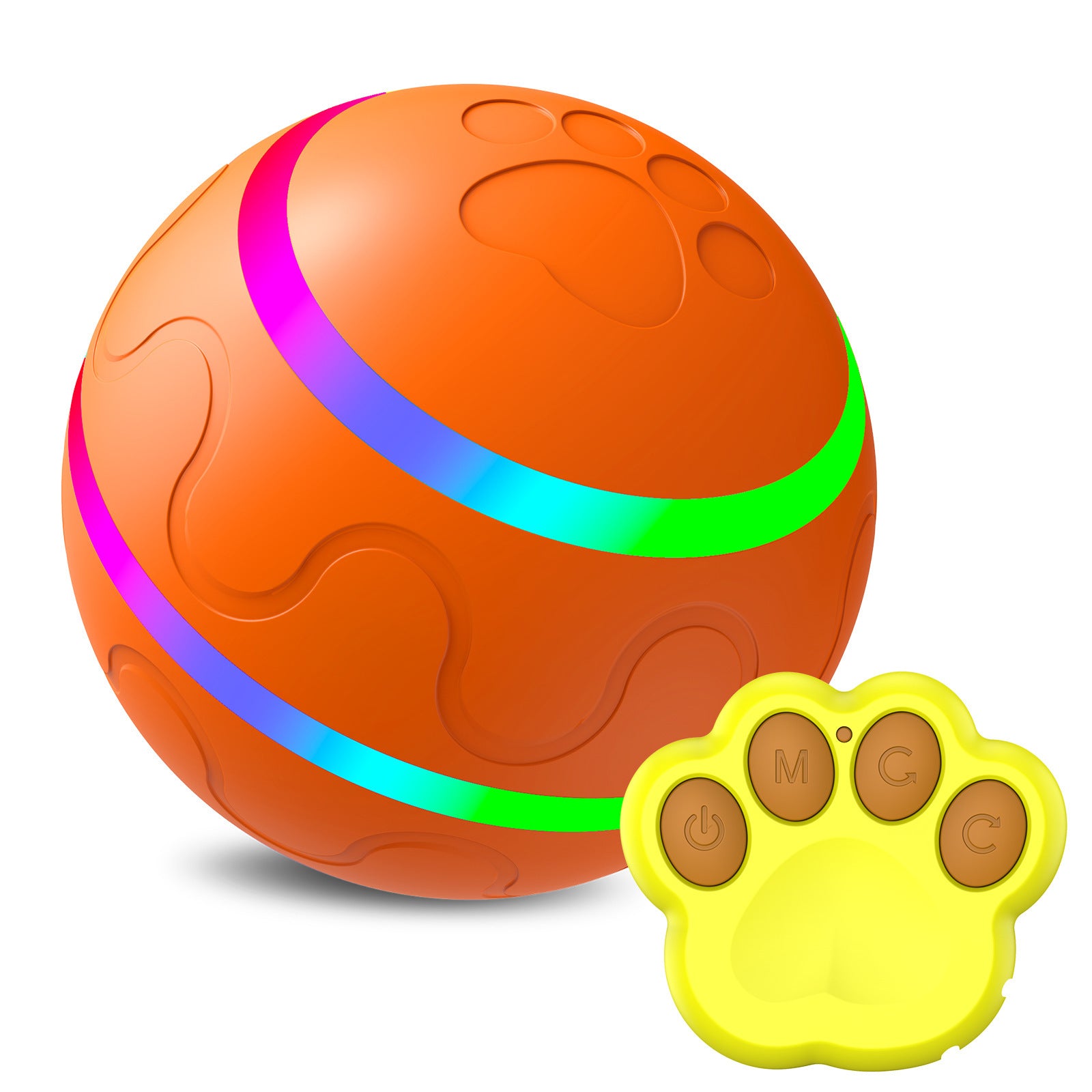Cat Wicked Ball Toy Intelligent Self Rotating Ball