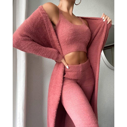 Cozy Pajama Set, Cute Loungewear Matching Pant Sets