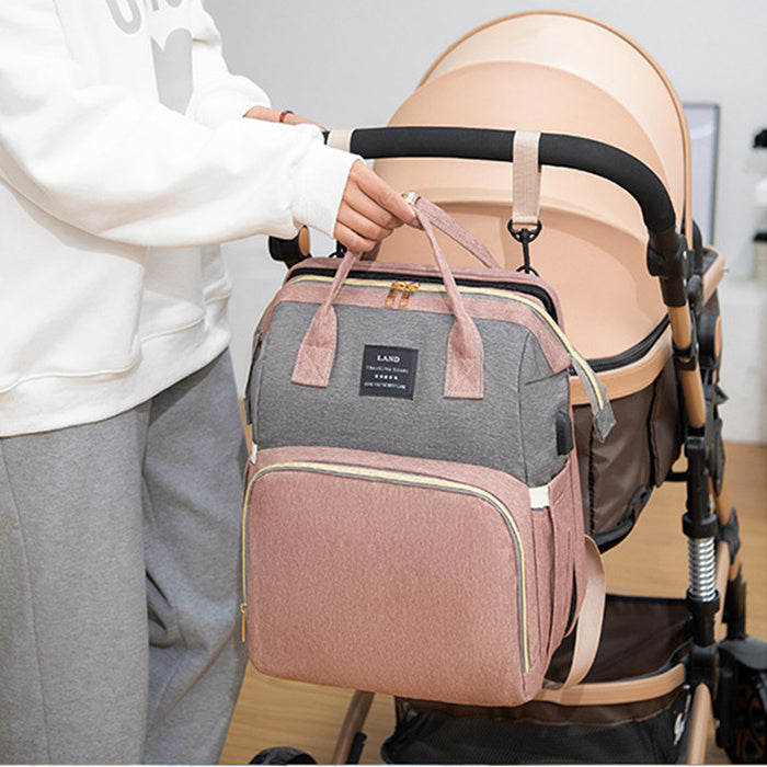 Baby Crib Backpack Large Capacity Bag