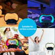 New 6 In 1 Remote Control Bluetooth Ambience LED Table Lamp Multi-function Wireless Charger Night Light Speaker