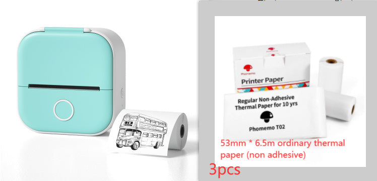 Portable Mini Thermal Label Printer Home Bluetooth-compatible