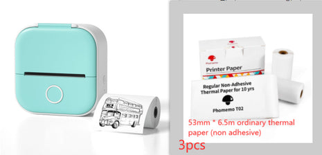 Portable Mini Thermal Label Printer Home Bluetooth-compatible