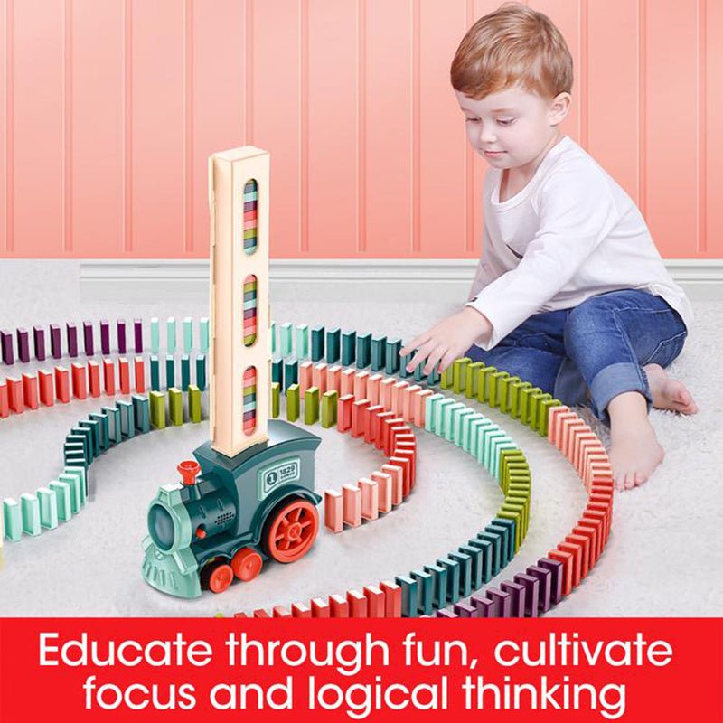 Domino Baby Train Toy Car Puzzle
