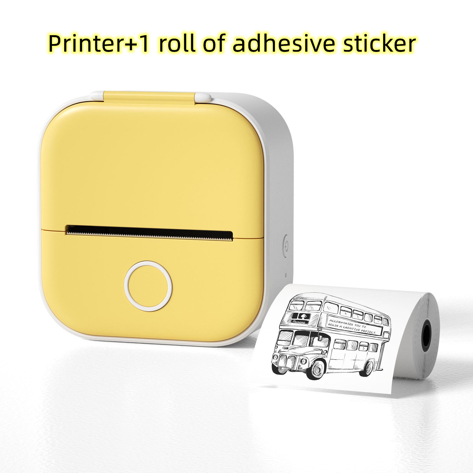 Portable Mini Thermal Label Printer Home Bluetooth-compatible