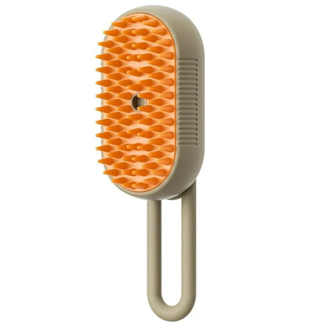 3 In 1 Pet Steam Brush Electric Spray Grooming Comb