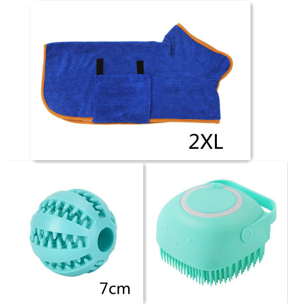 Silicone Massage Brush Cleaning Tool Comb For Pets