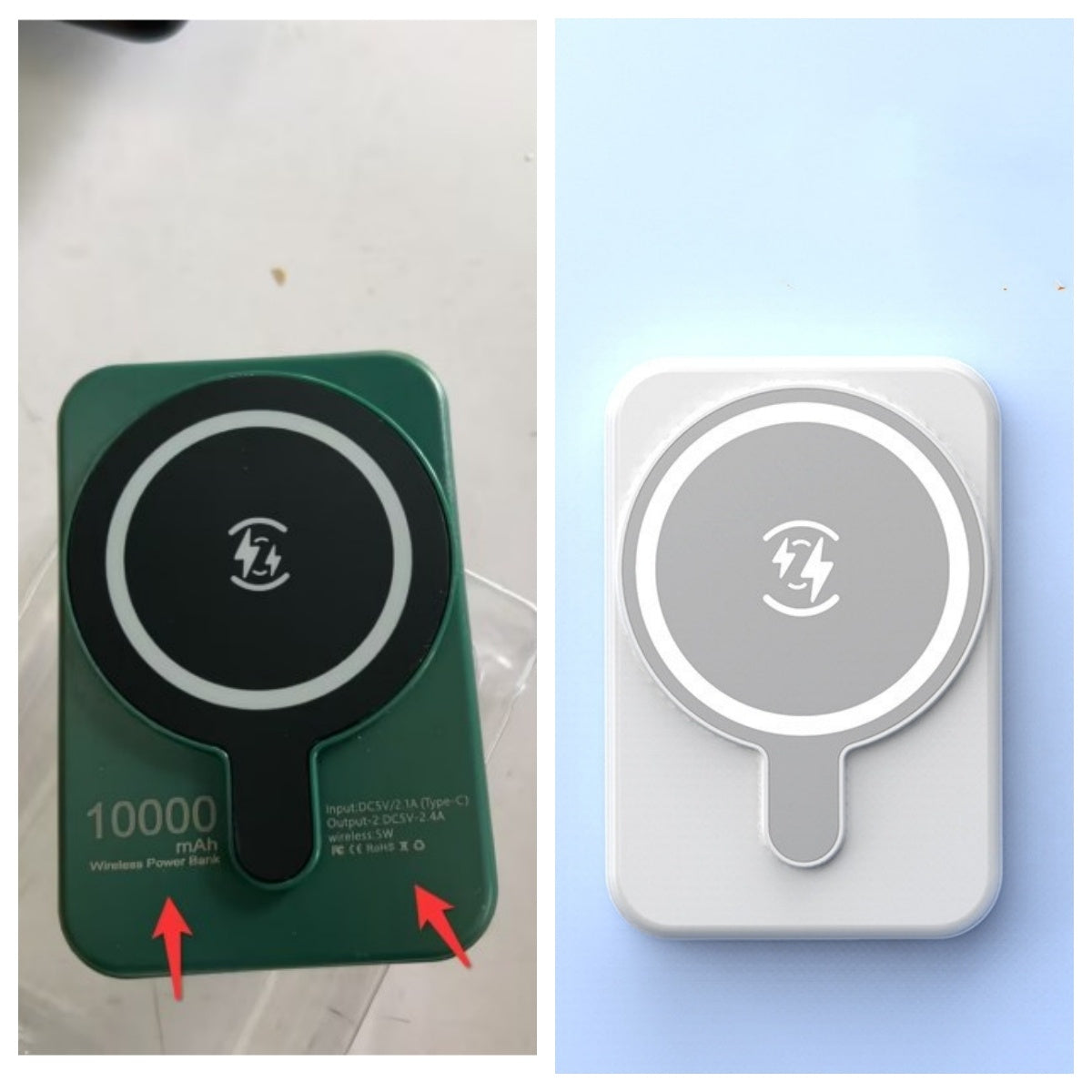 Mini Fast Magnetic Wireless Power Bank 5000 MAh