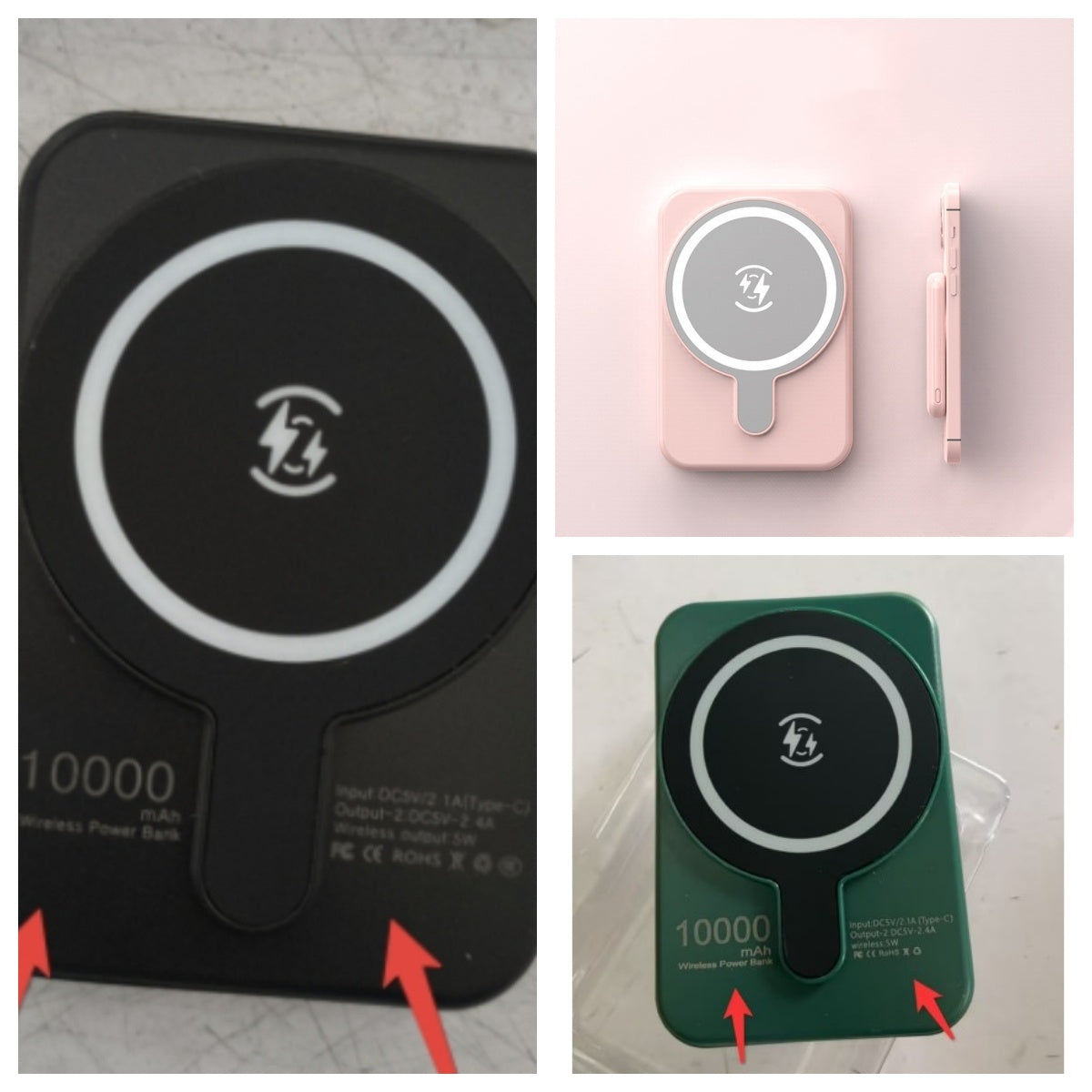Mini Fast Magnetic Wireless Power Bank 5000 MAh