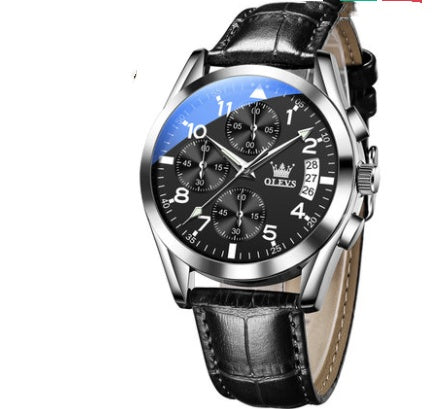 OLEVS Luxury Mens Watches Waterproof Quartz